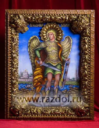 Архистратиг Михаил, попирающий дьявола